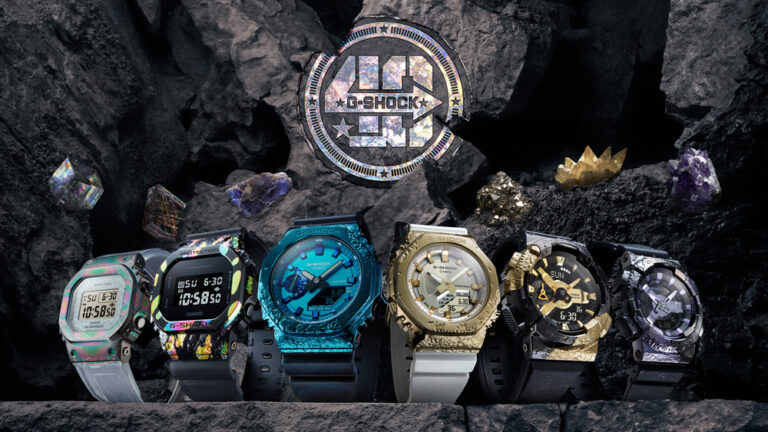 Zegarki G-SHOCK inspirowana minerałami
